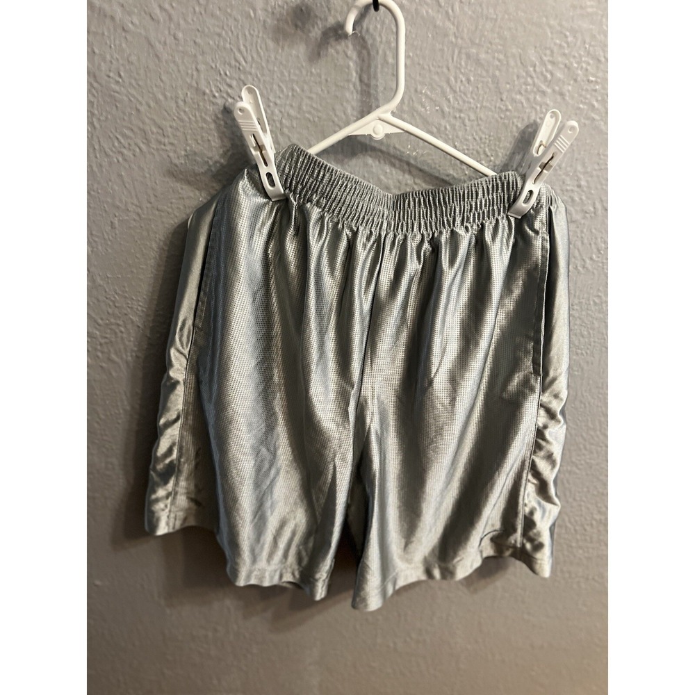 Nike Shorts Mens Size Large Gray Solid Basketball 10 Inches Inseam